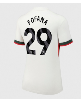 Chelsea Wesley Fofana #29 Maglia Gara Trasferta Repliche 2025-26 Donna Maniche Corte